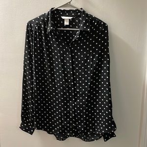 H&M long sleeved blouse